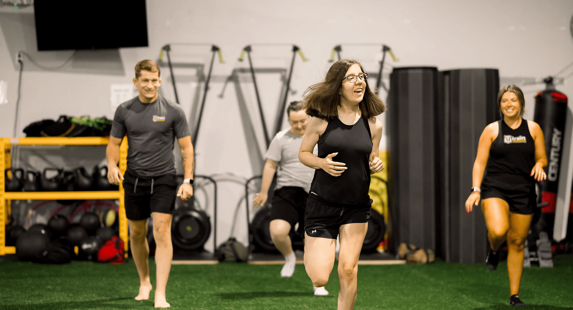 girl taking an Adaptive Fitness Program class